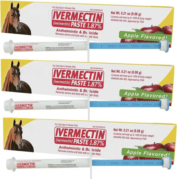 š„Last Day 49% OFF - Ivermectin Horse Paste 1.87% 6.08g Tubes