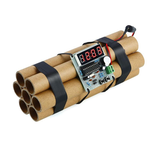 💥 Dynamite Shaped Clock