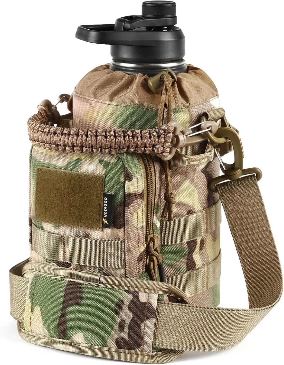 🎖️64oz Portable Cold & Hot Camouflage Tactical Portable Water Bottle– Reusable Drinkware