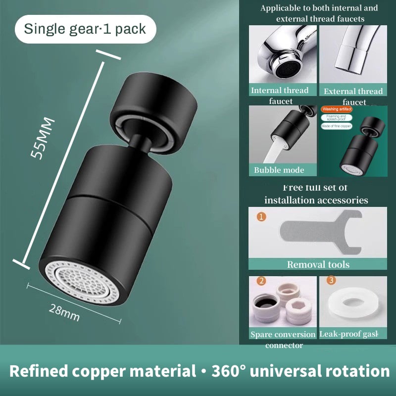 🔥 49% OFF – 360° Rotating Tap Extender