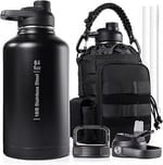 🎖️64oz Portable Cold & Hot Camouflage Tactical Portable Water Bottle– Reusable Drinkware
