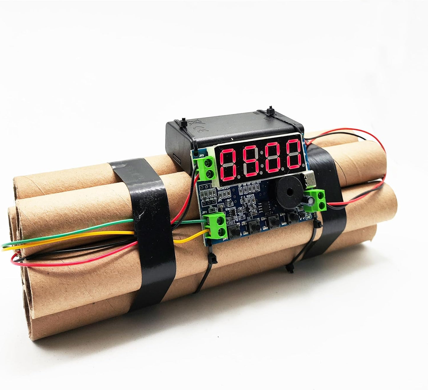 💥 Dynamite Shaped Clock