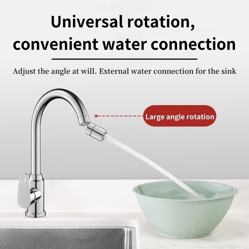 🔥 49% OFF – 360° Rotating Tap Extender